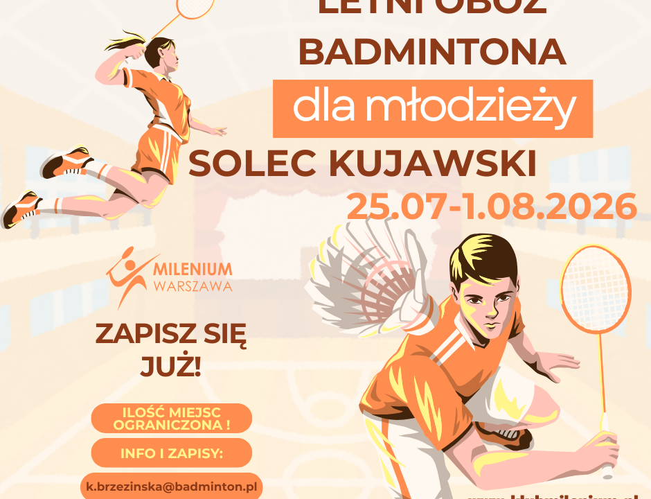 Letni obóz badmintona