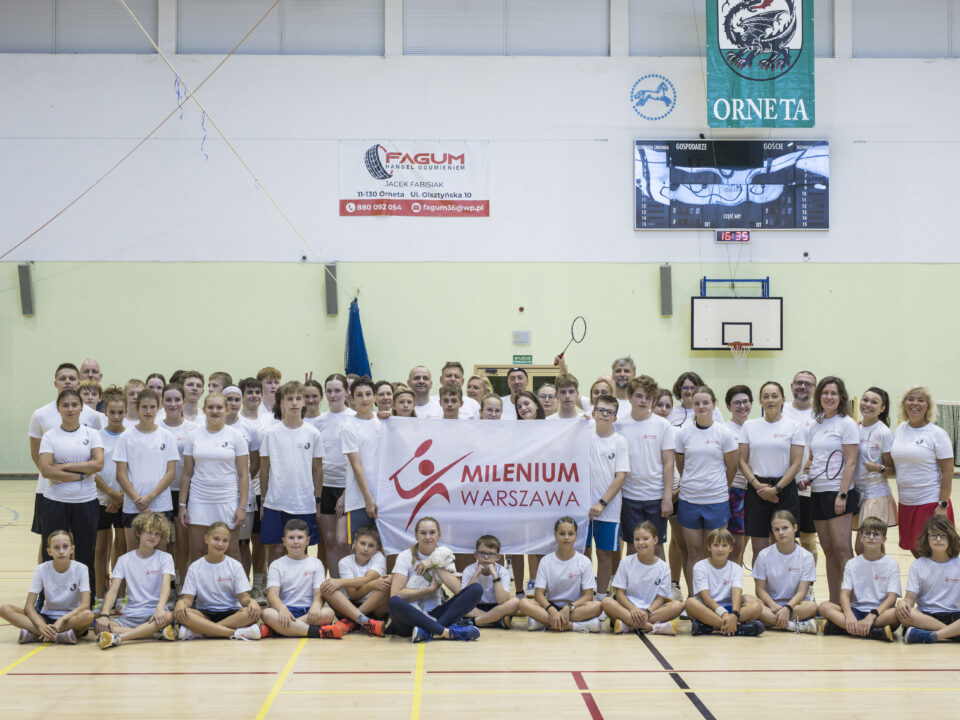 Letni obóz badmintona Orneta 2026